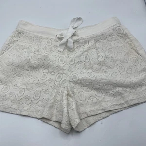 Pantalones Cortos Ann Taylor Loft Ojales Encaje Talla 2 100% Algodón Forrados 3.5 Bolsillos entrepierna - Imagen 1 de 6