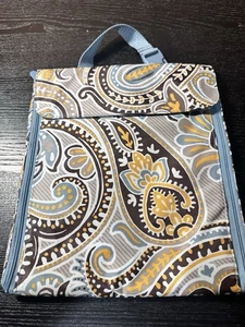 Thirty-One PARISIAN GARDEN MAKE-UP COSMETIC BAG HANGING TRAVELER CASE - Picture 1 of 8