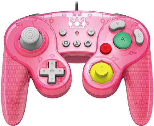 Official Nintendo Licensed Smash Bros Gamecube Style Controller (Peach Versio... - Image 1 of 1