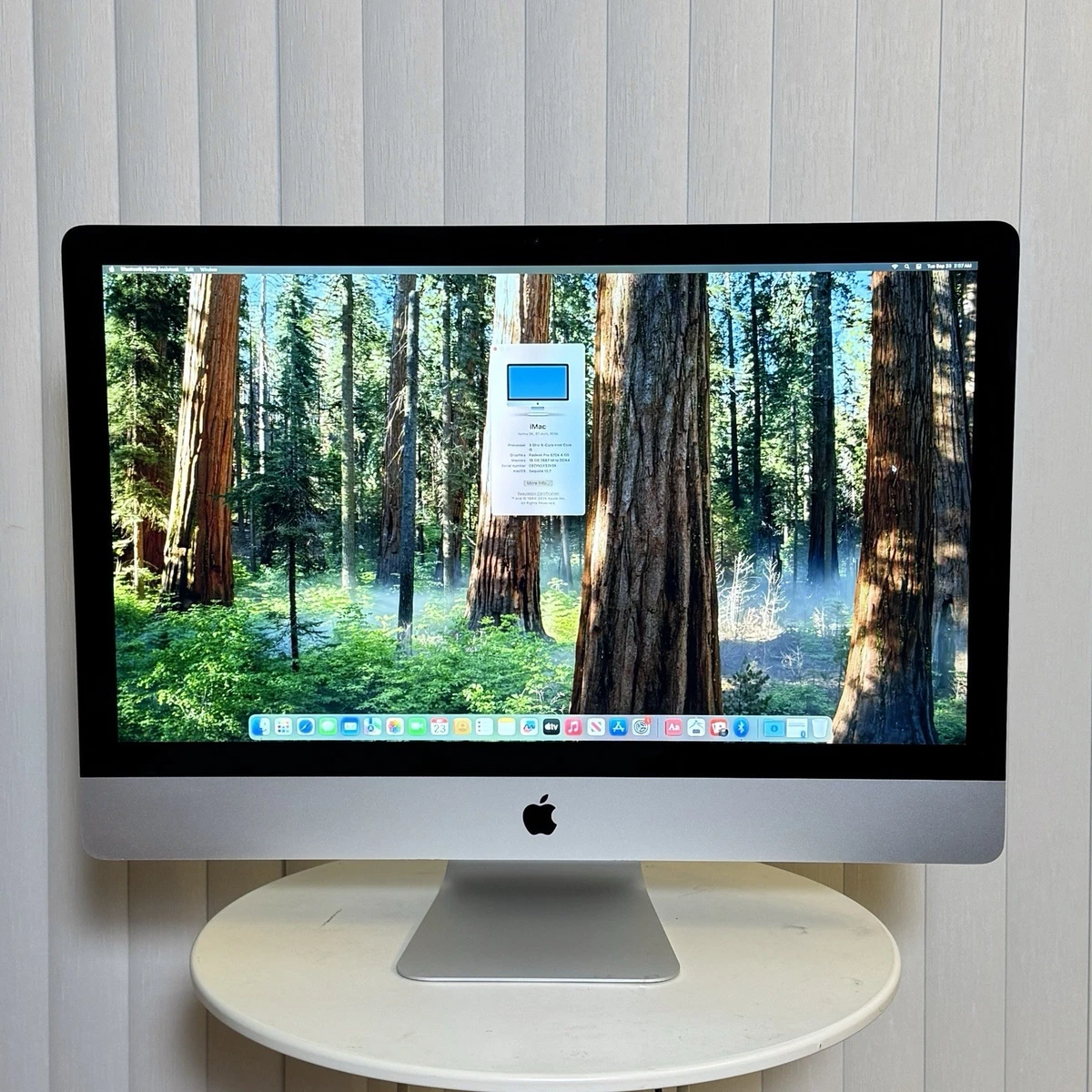Apple iMac with Retina 5K display 8GB RAM 1TB Hard Drive Capacity