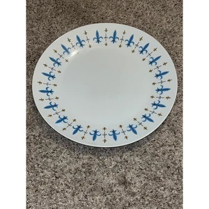 CARAVELLE Fleur de Lis Chop Plate Platter 12.25" Osao Yamaguchi Vtg MCM RARE - Picture 1 of 4