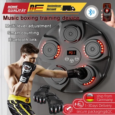 Elektronische Ziel Sandsack Training Musik Boxmaschine Sport Zuhause Boxmaschin - Bild 1 von 4