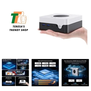 LarkBox X Mini PC, 12GB LPDDR5 512GB SSD, Intel 12th Gen N100up to 3.4GHz, Wi... - Picture 1 of 9