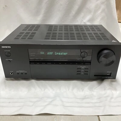 Onkyo TX-SR393 5.2 Channel AV Receiver Used No Remote - Image 1 of 4