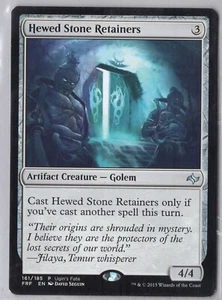 1x Hewed Stone Retainers - Ugin's Fate - Near Mint - Imagen 1 de 1