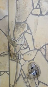 Verblender Bad WC 85m² 4-8mm Naturstein Toscana Polygonal Wandplatten - Bild 1 von 12