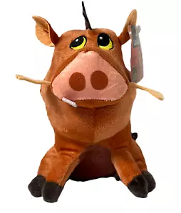 Disney Lion King PUMBAA 8" Plush Soft Stuffed Animal Toy by Just Play 2024 NWT - Picture 1 of 4