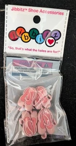 Jibbitz Ballerina Rosa Schuhe Crocs Charms 4er Paket (4) - Bild 1 von 2