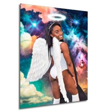 SIMONE BILES Gymnastics USA Diva Belles #1/7 ACEO Art Print Card by RoStar