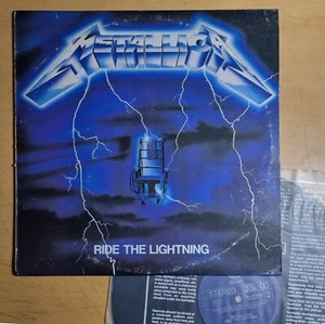 VG+ / METALLICA - Ride the Lightning [ 1990 Korea 1st LP Vinyl ] - Picture 1 of 5