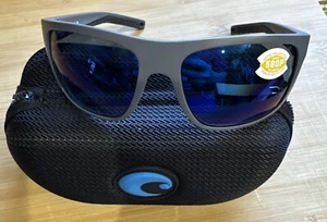 Costa Del Mar 580P Men's Gray Broadbill BRB98 059 POLARIZED Sunglasses Genuine - Picture 1 of 7