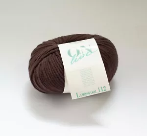 Online Lammwolle 112 Garn | braun, 100 % Merino Lammwolle, Verschleißgewicht - Bild 1 von 3