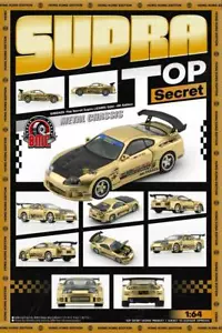 BMC 1:64 Supra (JZA80) X Top Secret - Gold Diecast Modellauto - Bild 1 von 4