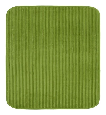 Gözze Berlin Badematte Badvorleger Badteppich Polyester Dunkelgrün 45 x 50 cm  - Bild 1 von 4