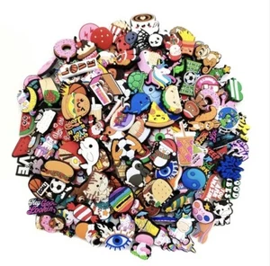 20 piece Shoe Charms FOR Crocs & Bracelet & shoe Wristband Assorted Cute RANDOM! - Picture 1 of 5