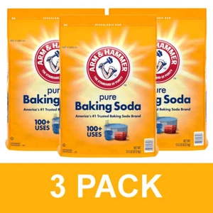 Arm & Hammer Pure Baking Soda 13.5 lbs (3 Pack) - Picture 1 of 14