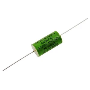 10x MKT Foil Capacitor Axially 0,82µF 253V AC Vishay F17734822000 820nF - Picture 1 of 1