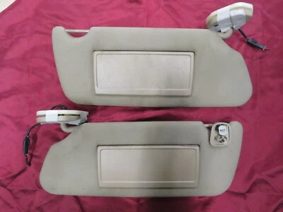 Hummer H3 2006-2010 Driver Passenger Sun Visors Shades Pair oem Foto 1 de 4