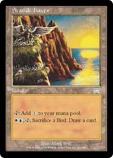 1x  Seaside Haven Onslaught card MTG Magic the Gathering