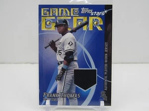 FRANK THOMAS 2001 TOPPS STARS GAME GEAR JERSEY PATCH! CHICAGO WHITE SOX!! - Bild 1 von 2