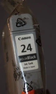 Canon BCI-24 tanque de tinta negra NUEVO cartucho de impresora sin caja BCI 24 - Imagen 1 de 5
