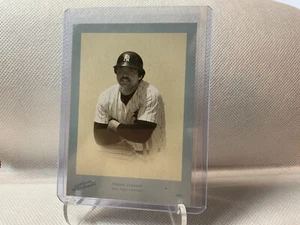 REGGIE JACKSON 2005 15/40 Donruss Portraits ESTUDIO AZUL BLANCO Y NEGRO SP-44 - Imagen 1 de 2