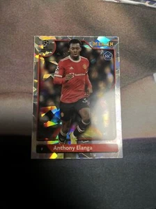 Anthony Elanga 2021-22 Topps Chrome Merlin UEFA rifrattore atomico Rookie RC/250 - Foto 1 di 8