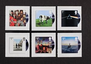 GR BRITAIN 2016 Pink Floyd set of 6 stamps Mint NH