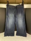Seven7 Wide Leg Jeans with Belted Patch Pockets Size 8
