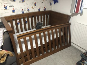 mamas and papas fern cot bed