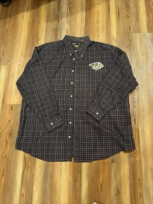 Camisa de hombre talla 2XL Nashville Predators etiqueta dorada Roundtree y Yorke (15) Foto 1 de 3