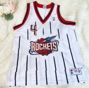 Authentic Charles Barkley Vintage Signed Houston Rockets Jersey Basketball - Picture 1 of 7