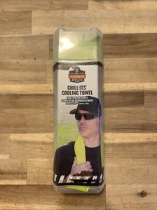 ERGODYNE 150-12439 6602 HI-VIS LIME EVAPORATIVE COOLING TOWEL - Picture 1 of 5