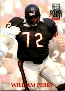William Perry 1992 Pro Set Power #72 Chicago Bears - Picture 1 of 2