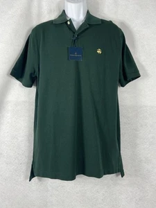 Brooks Brothers 1818 Poloshirt Herren Medium Grün Performance Kurzarm Neu - Bild 1 von 10