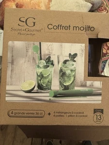 Lot Revendeur De 4 Grands Verre À Mijoto Avec Accessoires Refpa - Foto 1 di 3