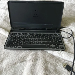 Belkin Bluetooth Tablet Keyboard With USB Charging cable - Picture 1 of 5