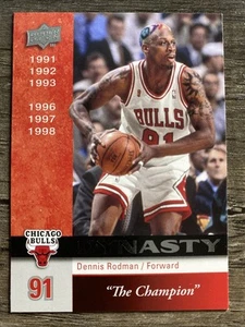 2008-09 Upper Deck - Chicago Bulls Dynasty Dennis Rodman #CHI-22 - Picture 1 of 2