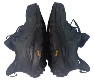 HOKA Kaha 2 Low GTX Gore-Tex Herren Wander Trail Schuhe, schwarzes Leder, Größe 12,5 - Bild 1 von 14