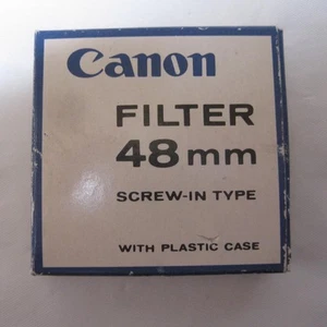 Canon 48mm UV Filter Screw-In Used No Scratch Fast Shipping - Picture 1 of 5