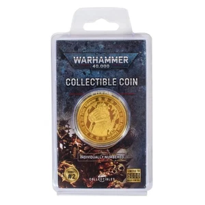 Warhammer 40000: Moneda Coleccionable Caos - Imagen 1 de 3