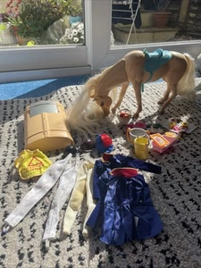 Barbie Nibbles Horse And Assorted Accessories Vintage 1990s - Picture 1 of 6