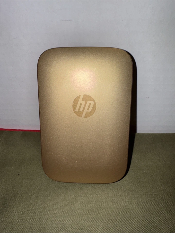 P Sprocket Photo Printer Gold Z3Z94A 2x3 Bluetooth ZINK Tested Works Great - Image 1 of 4