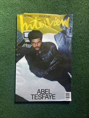 INTERVIEW MAGAZINE  SPRING 2023 ABEL TESFAYE THE WEEKND - Image 1 of 2