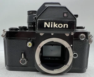 Nikon F F2 Black w/ DP-2 Finder 35mm Film SLR Camera Body Serial 747xxxx Read - Picture 1 of 17