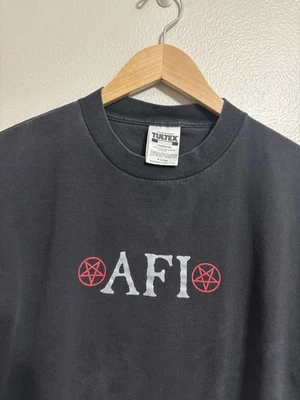 Vintage 90s AFI XL Shirt Black Sails - Image 1 of 4