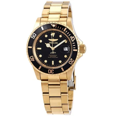 Invicta Pro Diver Gold-tone Black Dial 40 mm Men's Watch 26975 - Image 1 of 4
