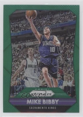 2015-16 Panini Prizm Green Prizm Mike Bibby #265 - Image 1 of 2