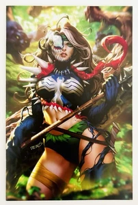 Death Of The Venomverse #4 Derrick Chew Exclusive Rogue Virgin Variant 2023 - Picture 1 of 10