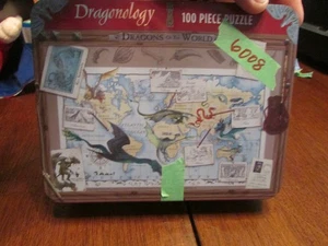 Dragonology Puzzle 100 Pieces  Dragons of the world- complete - Picture 1 of 5